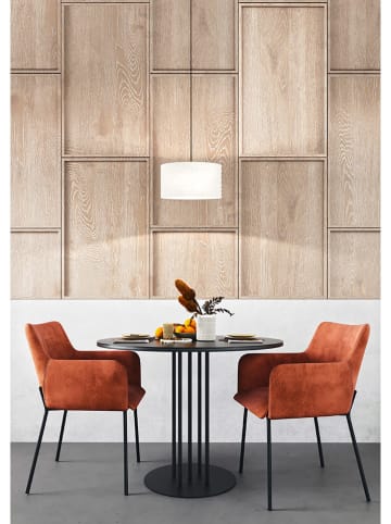 FISCHER & HONSEL Lampa wisząca "Teramo" w kolorze białym - wys. 150 x Ø 38 cm