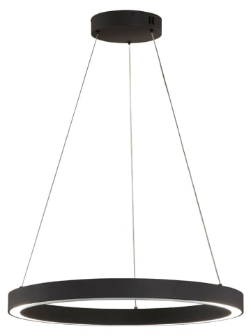 FISCHER & HONSEL Led-hanglamp "Sirko" zwart x Ø 60 cm