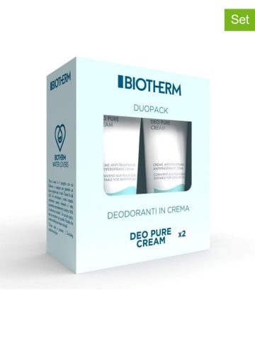 Biotherm 2er-Set: Roll-On-Deo "Deo Pure Cream", je 75 ml