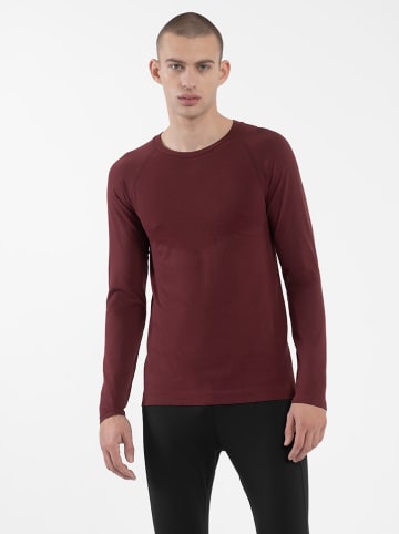 4F Hardloopshirt bordeaux