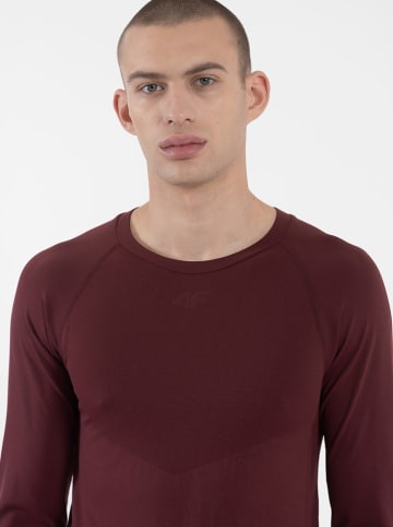 4F Hardloopshirt bordeaux
