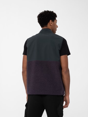 4F Weste in Lila/ Grau