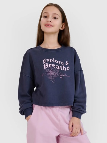 4F Sweatshirt donkerblauw