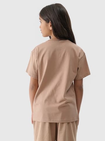 4F Shirt in Hellbraun