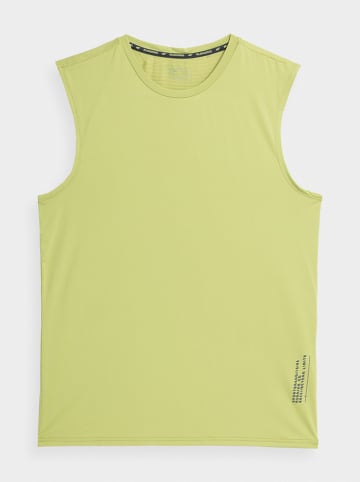 4F Top sportowy w kolorze żółtym