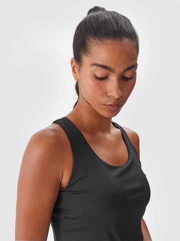 4F Top sportowy w kolorze czarnym