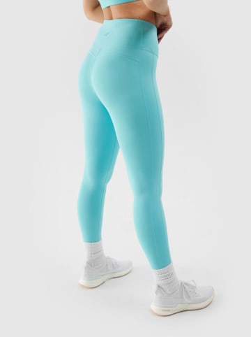 4F Trainingsleggings turquoise