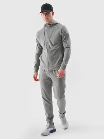 4F Sweatjacke in Grau
