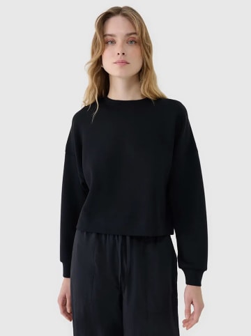 4F Bluza w kolorze czarnym