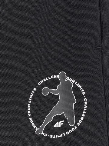 4F Sweatbroek zwart