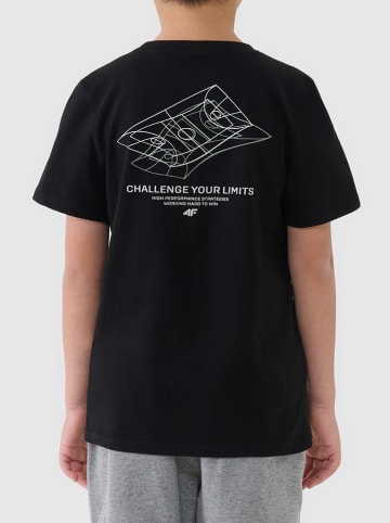 4F Shirt in Schwarz