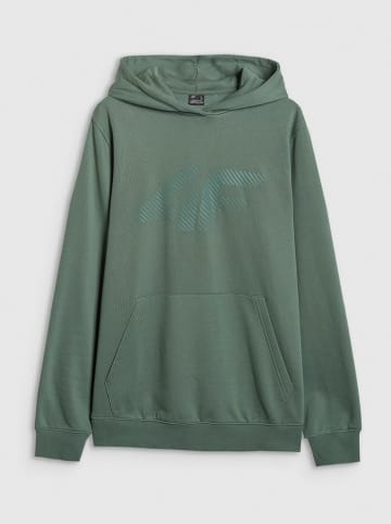 4F Bluza w kolorze zielonym