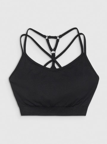 4F Biustonosz sportowy w kolorze czarnym