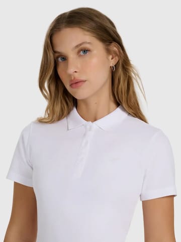 4F Poloshirt in Weiß