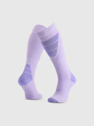 4F Skarpety narciarskie w kolorze fioletowym