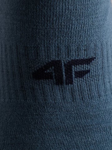 4F Ski-/snowboardsokken blauw