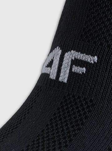 4F 3er-Set: Sportsocken in Schwarz