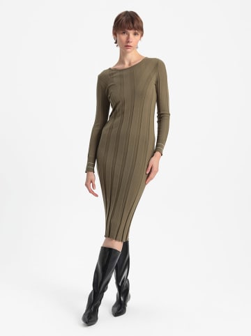 BGN Strickkleid in Khaki