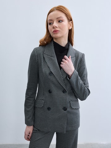 BGN Blazer grijs/zwart