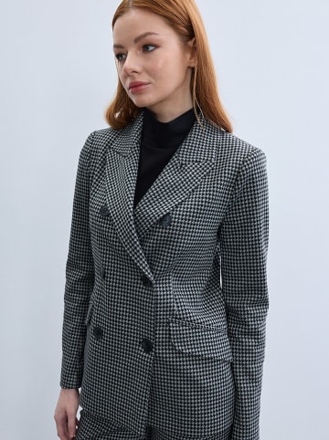 BGN Blezer w kolorze szaro-czarnym