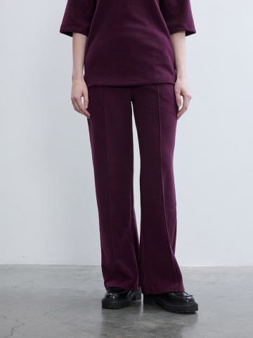 BGN Spodnie w kolorze fioletowym