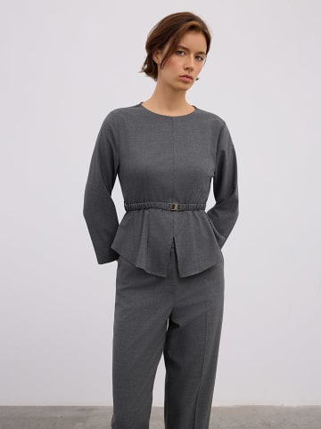 BGN Bluse in Anthrazit