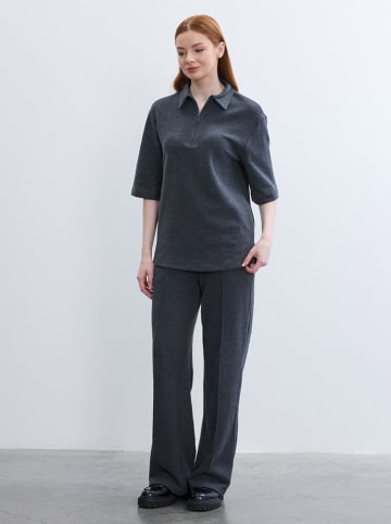 BGN Fleece trui grijs