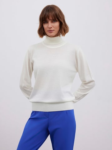 BGN Rollkragenpullover in Creme