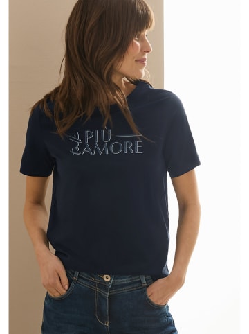 Cecil Shirt donkerblauw