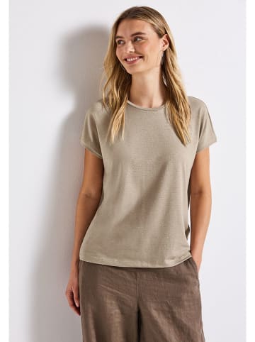 Street One Koszulka w kolorze szarobrązowym