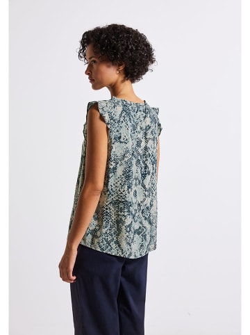 Street One Bluzka w kolorze kremowo-morskim