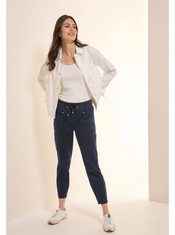 Cecil Spodnie w kolorze granatowym