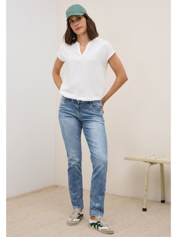 Cecil Spijkerbroek - slim fit - blauw