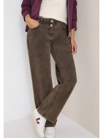 Cecil Spijkerbroek - comfort fit - bruin