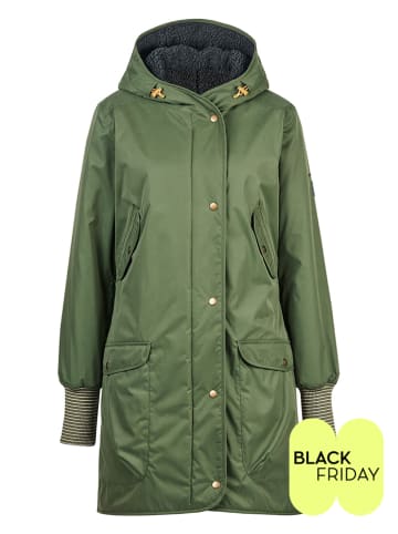 finside Wende-Winterparka "Suomukka" in Grün