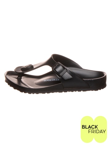 Birkenstock Japonki "Gizeh" w kolorze czarnym