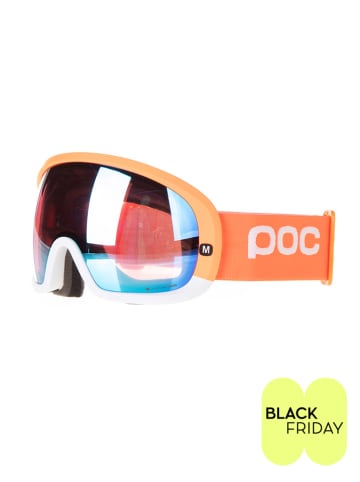 POC Skibrille "Fovea Mid Clarity" in Orange/ Weiß/ Blau