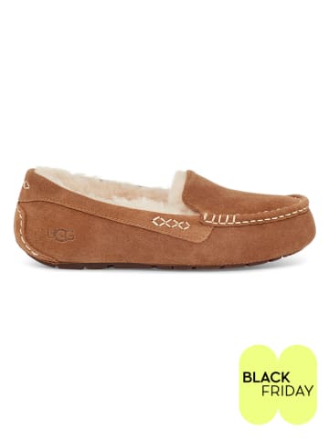 UGG Mocassins met lamsvacht "Ansley" lichtbruin