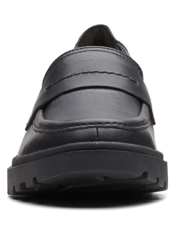 Clarks Leren mocassins "Calla Ease" zwart