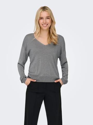 JDY Sweter "Bodilla" w kolorze szarym