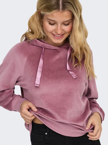 JDY Hoodie "Vida" in Altrosa