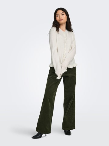 JDY Kardigan "Dyletty" w kolorze kremowym