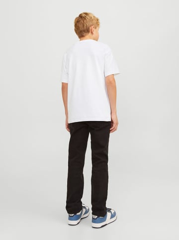JACK & JONES Junior Koszulka "Caleb" w kolorze białym