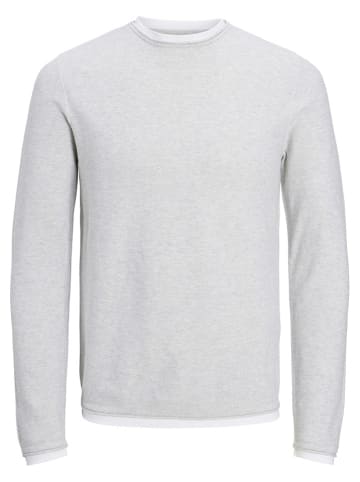 JACK & JONES Junior Sweter "Twinn" w kolorze szarym