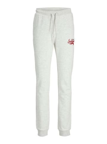 JACK & JONES Junior Sweathose in Weiß