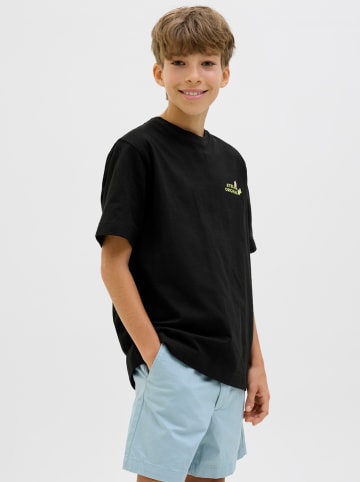 JACK & JONES Junior Koszulka "Acapulco" w kolorze czarnym