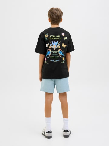 JACK & JONES Junior Koszulka "Acapulco" w kolorze czarnym