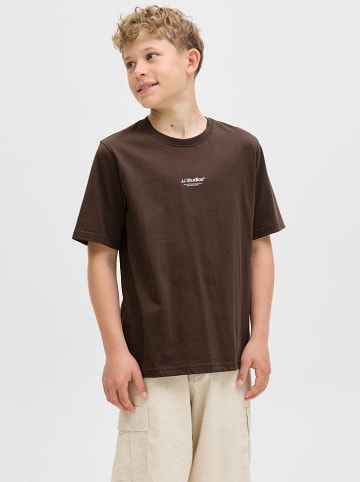 JACK & JONES Junior Koszulka "Soho" w kolorze brązowym