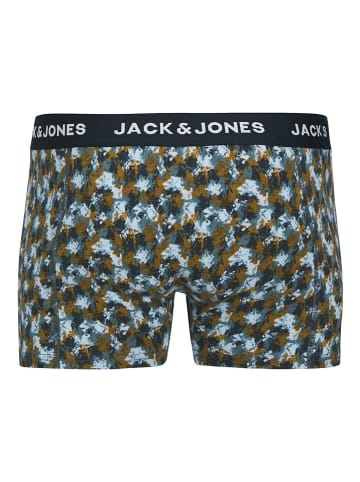JACK & JONES Junior Bokserki (3 pary) "Than" w kolorze turkusowym, czarnym i zielonym