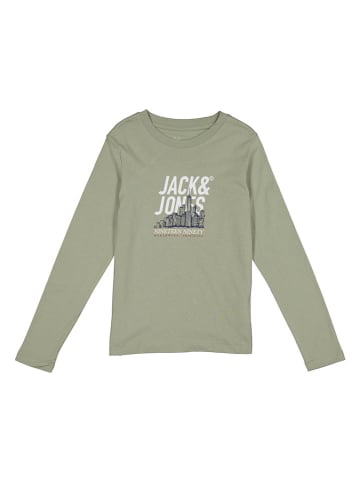 JACK & JONES Junior Koszulka "York" w kolorze khaki